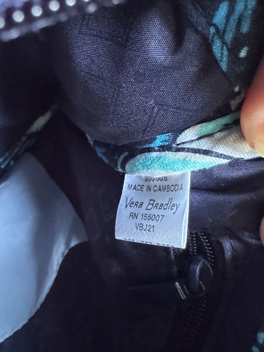 Vera Bradley Sailboat Straw Beach Wristlet Clutch NWT - Picture 12 of 12